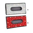 thumbnail image 2 of VONKY Bling Bling Sun Visor Napkin Holder Simple Installation with Two Clips Convenient Set with Rhinestones Auto Interior Accessories Red Rhinestone, 2 of 7