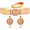 Yellow, variant on Efulgenz Indian Jewelry Bollywood Crystal Choker Necklace Earrings Wedding Jewelry Set for Women