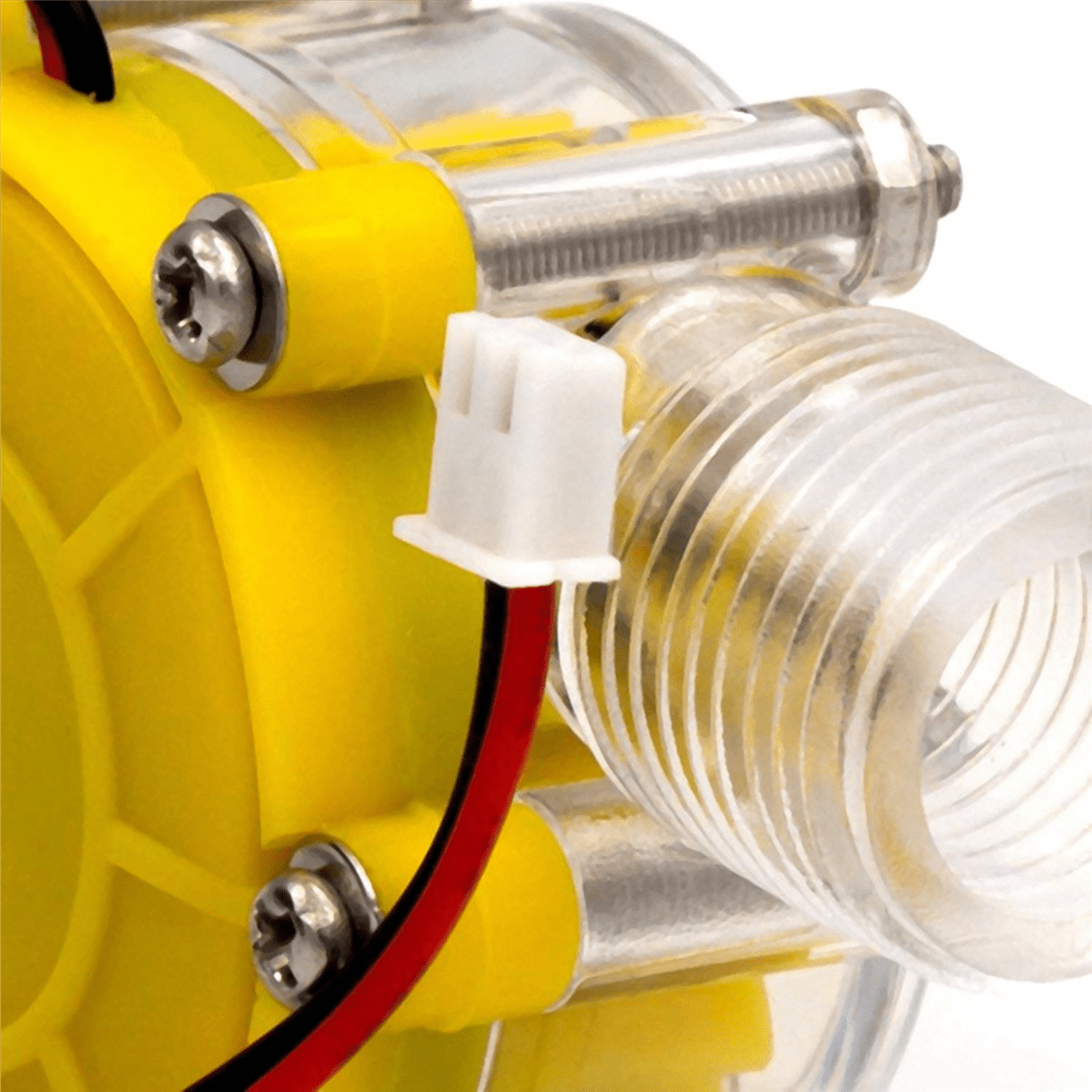 4X 10W Water Flow Pump Mini Hydro Generator Turbine Flow Hydraulic Conversion 80V