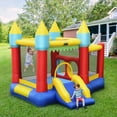 thumbnail image 3 of Gymax Inflatable Bounce House Slide Jumping Castle w/ Tunnels Ball Pit & 550W Blower, 3 of 10