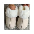 thumbnail image 3 of Womens Cartoon Fluffy Cozy Fashion Slippers Warm Soft, 3 of 5