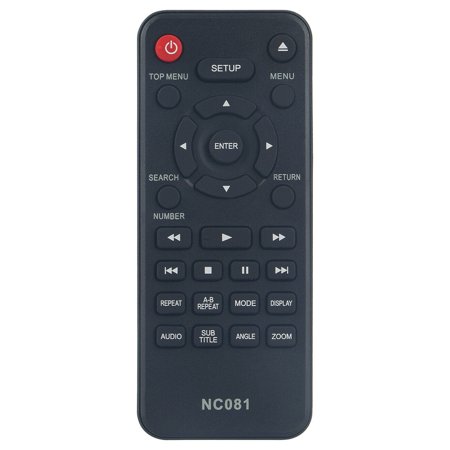 NC081 NC081UH Replace Remote Control for FUNAI Blu-ray Disc DVD Player DP100FX5