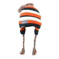 thumbnail image 1 of NCAA Illinois Fighting Illini Knit Star Striped Tassels Cuffed Beanie Ear Flap, 1 of 1