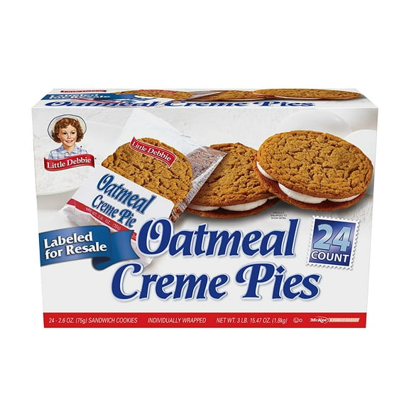Little Debbie Oatmeal Cream Pies (2.6oz / 24pk)