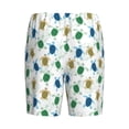thumbnail image 2 of Lsque Cute Turtle Mens Sleep Pajama Shorts,Short Pajama Pants, Cotton Ultra-Soft Knit-Large, 2 of 9