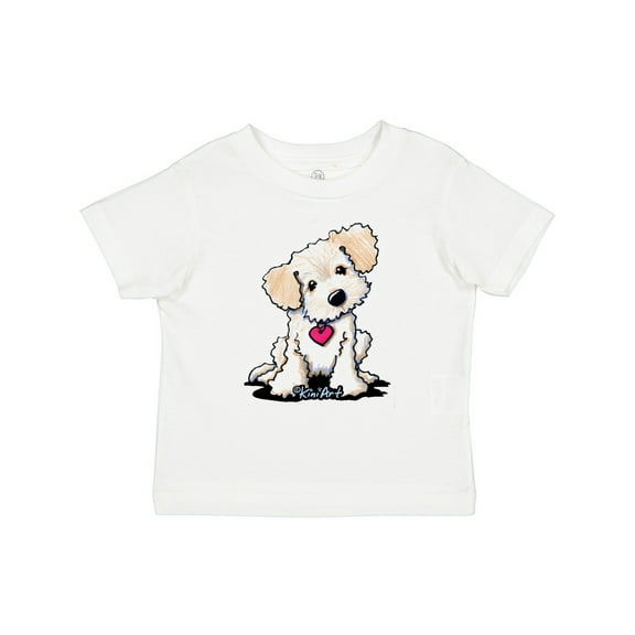 Inktastic Cream Doodle Pup Boys or Girls Toddler T-Shirt