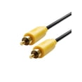 thumbnail image 2 of Audio Cable Gold Plated Digital RCA To RCA Male Coaxial Coax Amplifer SPDIF Home Video TV Audio Cable Accessories, 2 of 11