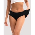 thumbnail image 2 of Bragas hipster de algodón para mujer Underwear INNERSY, paquete de 6, 2 of 6