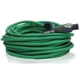 thumbnail image 4 of Speakon to Speakon Cables (2 Pack) by Fat Toad 50ft Professional Pro Audio Green Speaker PA Cord with Twist Lock Connector 12 AWG Wire for Impeccable Studio Recording & DJ Stage Performance Gear, 4 of 14