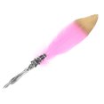 thumbnail image 3 of Pluma Retro europea, pluma de inmersión, puntas de aleación, pluma de escritura de caligrafía, regalo (rosa), 3 of 8