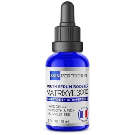 Skin Perfection Matrixyl 3000 Peptide Serum Booster, DIY Add-In Cosmetic Ingredient for Custom Serums and Creams, 0.5 oz