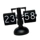 thumbnail image 5 of Reloj con tapa automática, reloj de mesa con números grandes, reloj de escritorio con tapa Digital Retro, reloj mecánico para restaurante, escritorio, negro, 5 of 10