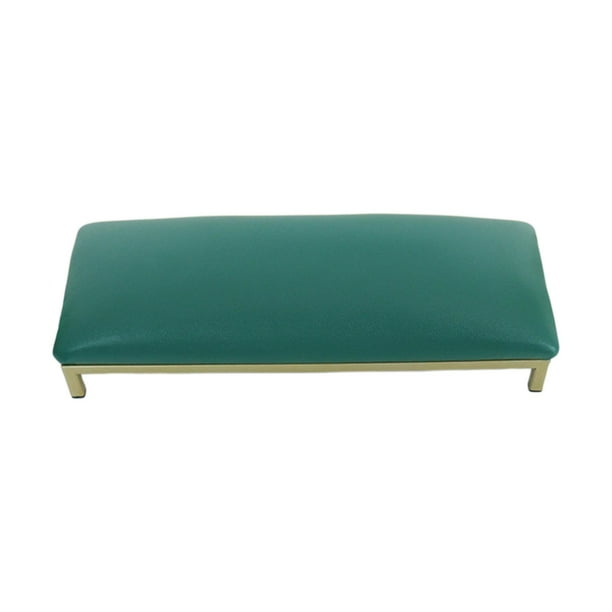 Almohada para manos con uñas, soporte para manos con arte de uñas, almohadilla para brazo y muñeca, soporte para reposamanos con uñas. verde