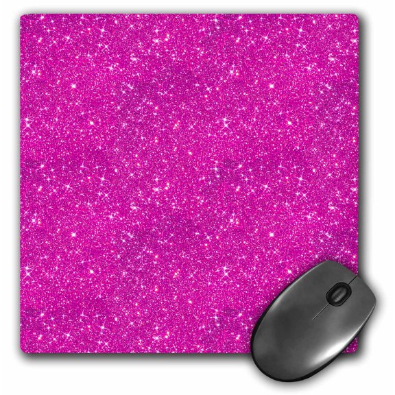 3dRose, Image of Sparkling Shiny Pink Luxury Elegant Mermaid Glitter, MousePad