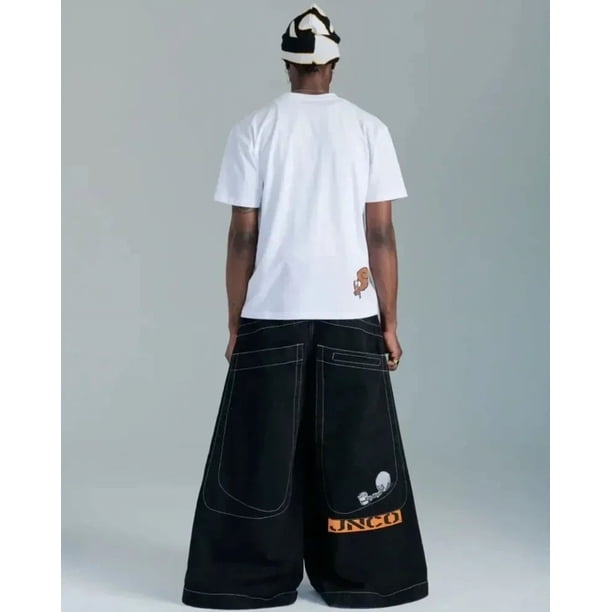 JNCO Y2K Baggy Jeans Vintage Embroidered High Quality Denim Hip