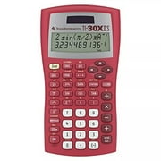 Texas Instruments 30XIIS/BK/AM TI-30X IIS Solar Scientific Calculator Solar Bulk Unit - Red
