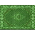 thumbnail image 1 of Ahgly Company Indoor Rectangle Medallion Green Traditional Area Rugs, 3' x 5', 1 of 1