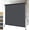 Blue Gray, variant on Shade&Beyond 6'W x6'H Outdoor Roller Shades, 220 GSM HDPE Cordless Roll Up Patio Roller Shades,90% UV Protection for Porch & Gazebo,Wheat