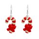 thumbnail image 1 of Pendientes de Navidad de alce de Papá Noel de color aceite de goteo de dibujos animados Wmkox8yi sjalhkljlk4489, 1 of 2
