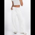 thumbnail image 4 of Pantalones Deportivos de Pierna para Mujer, de Cintura Alta, Holgados, con Cordón y Bolsillos M, 4 of 7