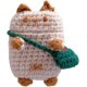 thumbnail image 1 of Funda para auriculares, accesorios para auriculares, gato bonito creativo con bolsa, funda para auriculares compatible con Bluetooth, decorativa a prueba de arañazos para Airpods1/2 Cat, 1 of 2