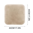 thumbnail image 3 of Genuine Australia Sheepskin Auto Front Seat Cushion Furry Natural Wool Car Seat Cover Protector Fur Pad Soft Warm Winter Universal for Women Office Chair Car Decor (Beige), 3 of 3