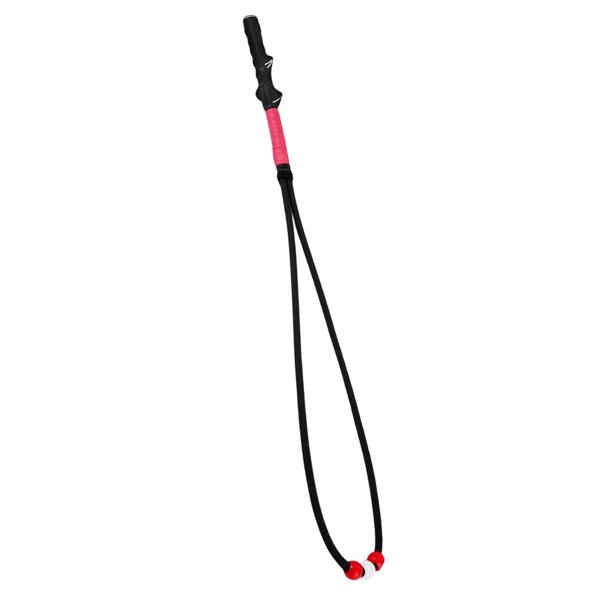 Cuerda ligera para practicar el swing de golf, ideal para interiores y exteriores. Rojo