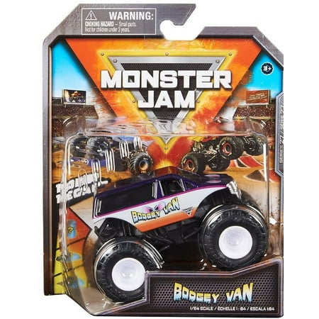 Monster Jam Boogey Van Truck Play Vehicles, Diecast, 5.6 oz
