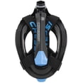 thumbnail image 3 of Máscara de snorkel integral Cressi Bali negro/azul L/XL, 3 of 7