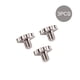 thumbnail image 5 of Eigraketly 3 uds tornillo moleteado profesional antiadherencia buena fijación tornillos de pulgar sujetador ranurado tuerca de tornillo de larga duración Accesorios para instrumentos musicales Eigraketly OD027087-00, 5 of 6