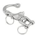 thumbnail image 4 of Swivel Snap Shackle, Swivel Shackle Bail Rigging Jaw Swivel Snap Shackle, Quick Release For Spinnaker Halyard Halyard Sailboat, 4 of 8