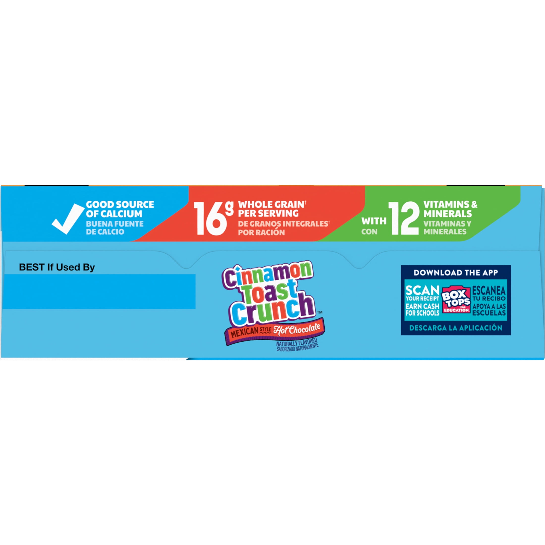 Cinnamon Toast Crunch Breakfast Cereal, Mexican Style Hot Chocolate, Family Size, Limited Edition, 18.8 oz