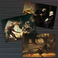 thumbnail image 3 of Rembrandt Aristotle Staalmeester Portret Blinding Samson Preacher Peacocks Fine Art Greeting Card Pack of 6, 3 of 5