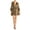 Gold, variant on Bardot Womens Bellissa Metallic Mini Cocktail And Party Dress