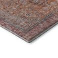 thumbnail image 3 of Addison Rugs Mayfield Premium Machine Washable Traditional Global Orange Rectangle Rug, 2'6" X 3'10" Machine Washable Traditional Global Orange Oversized Sherpa Throw Blanket, 3 of 7