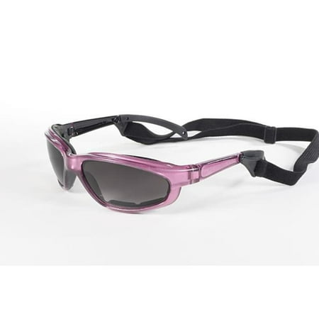 Pacific Coast Sunglasses Chix Freedom Womens Sunglasses Pearl Purple Frame / Gray Fade Lens (Purple)