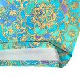 thumbnail image 4 of CHOK T-shirt Grande Taille pour Femmes Imprimé Lys Rose Col Rond Manches Courtes Décontracté Blouse Ample, 4 of 6