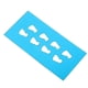 thumbnail image 4 of 1/12 Miniatura Mini Tarjeta de Huellas Accesorio Decorativo de Dollhouse Azul, 4 of 6