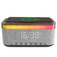 thumbnail image 5 of 10W Bluetooth Stereo Speaker-Alarm Clock, Wireless Charging, RGB light, 5 of 10