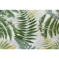 thumbnail image 2 of Lr Home Fern Hand-Woven Green/Yellow Botanical Polyester Indoor Throw Pillow, 20" x 20", 2 of 9