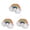 Pink 3PCS, variant on Bath Sponge Sponges Shower Baby Rainbow Infant Kids Newborn Cloads Body Cleaner Loofah Mesh Natural