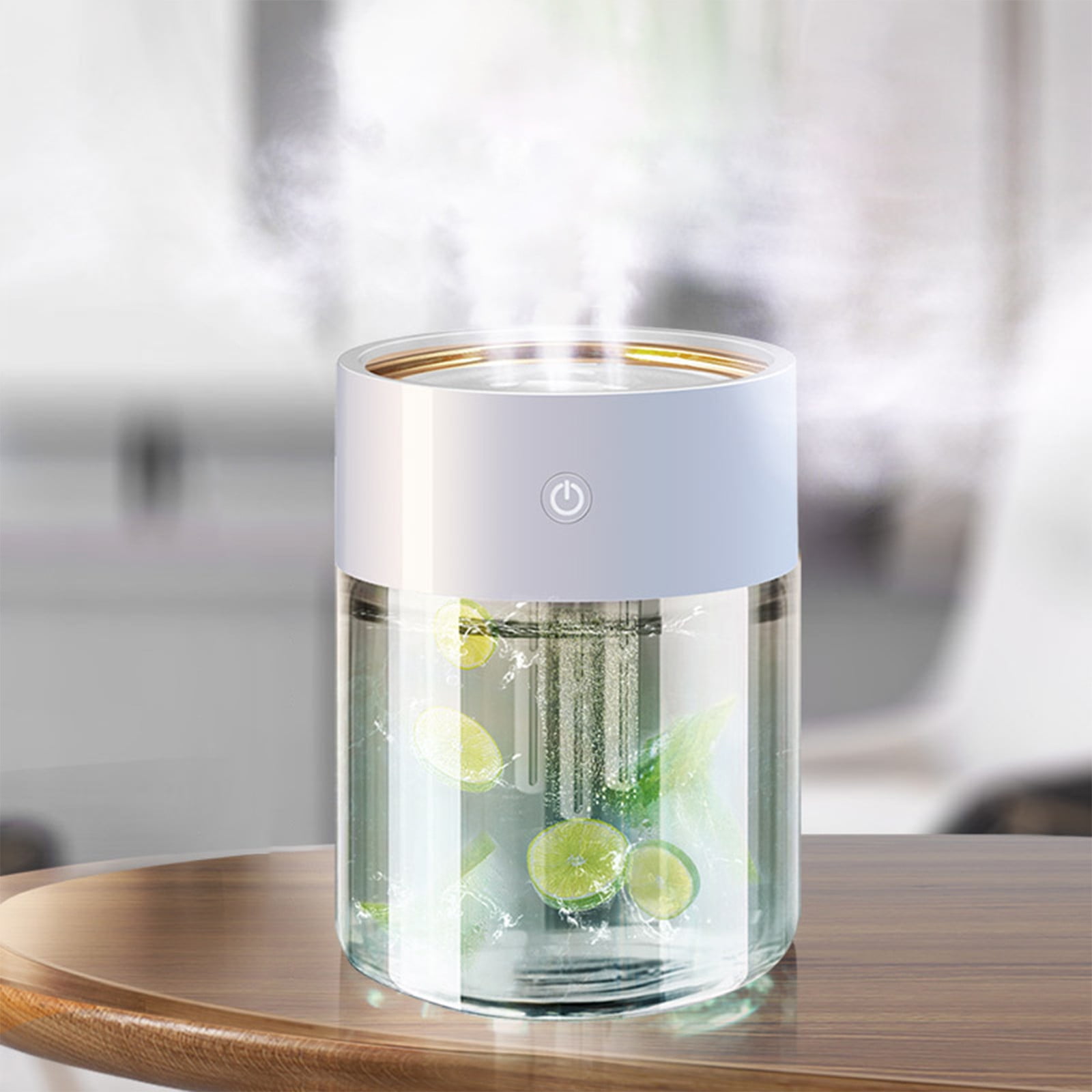 IFNWSV Colorful Cool Humidifier USB Portable with 7 Colors 3 Mode Quiet Suitable for Home Car Bedroom Office and Travel,2000ml