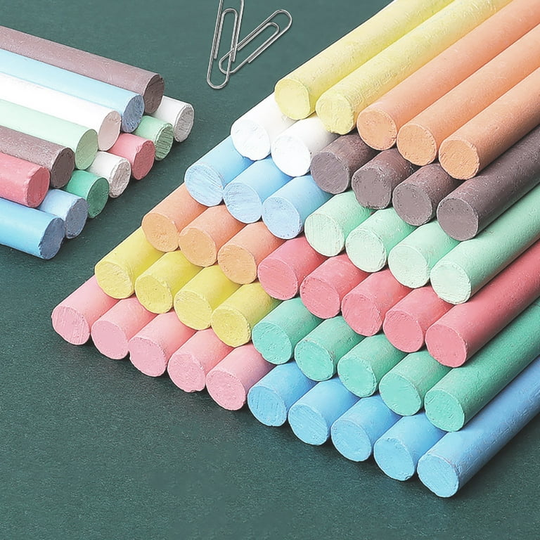 12pcs Colored Drawing Chalk for Kids School Education Stationary
