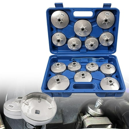 

Tohuu Cup Type Oil Filter Cap Wrench Oil Filter Wrench Cap Removal Tool Universal Oil Filter Removal Tool No Slipping for Engine Filters Conduit Fittings Angled beautiful
