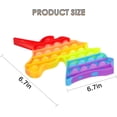 thumbnail image 2 of Fidget Toy HUOGUO Unicorn Pop, silicona, burbuja de empuje, autismo, 2 of 5