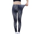 CUHAKCI, mallas con grafiti, mallas con estampado Floral para mujer, mallas con diseño de pata de gallo, mallas Vintage con diseño elástico W056 Tan Jianjun unisex