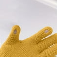thumbnail image 4 of ZACPNCV Toddler Gloves Kids Gloves Kids Full Finger Mittens Winter Knitted Mitten for Little Boys and Girls Supplies Yellow Free Size, 4 of 5