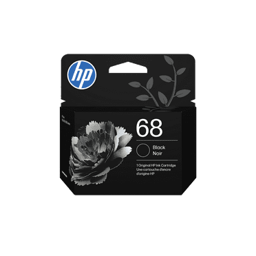 HP 68 Black Original Ink Cartridge, ~160 pages, 7FP21TN