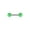 Green, variant on Pair of Nipple Rings Piercing Barbell w/ Ferido CZ Gem Ends - 9 Colors Available