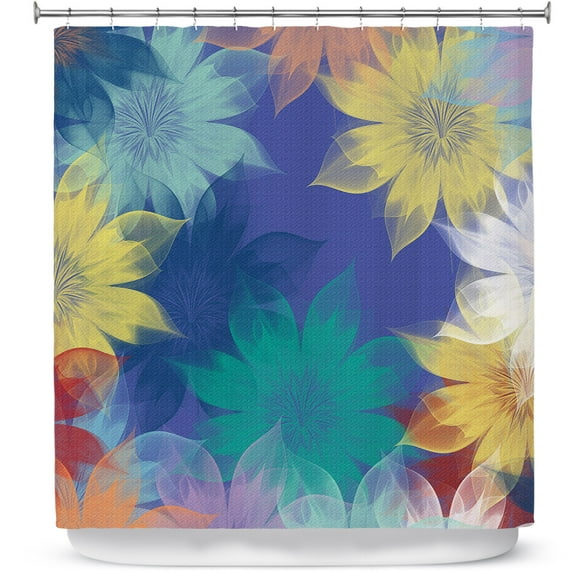 Shower Curtains 70" x 84" from DiaNoche Designs by Pam Amos - Summer Breeze